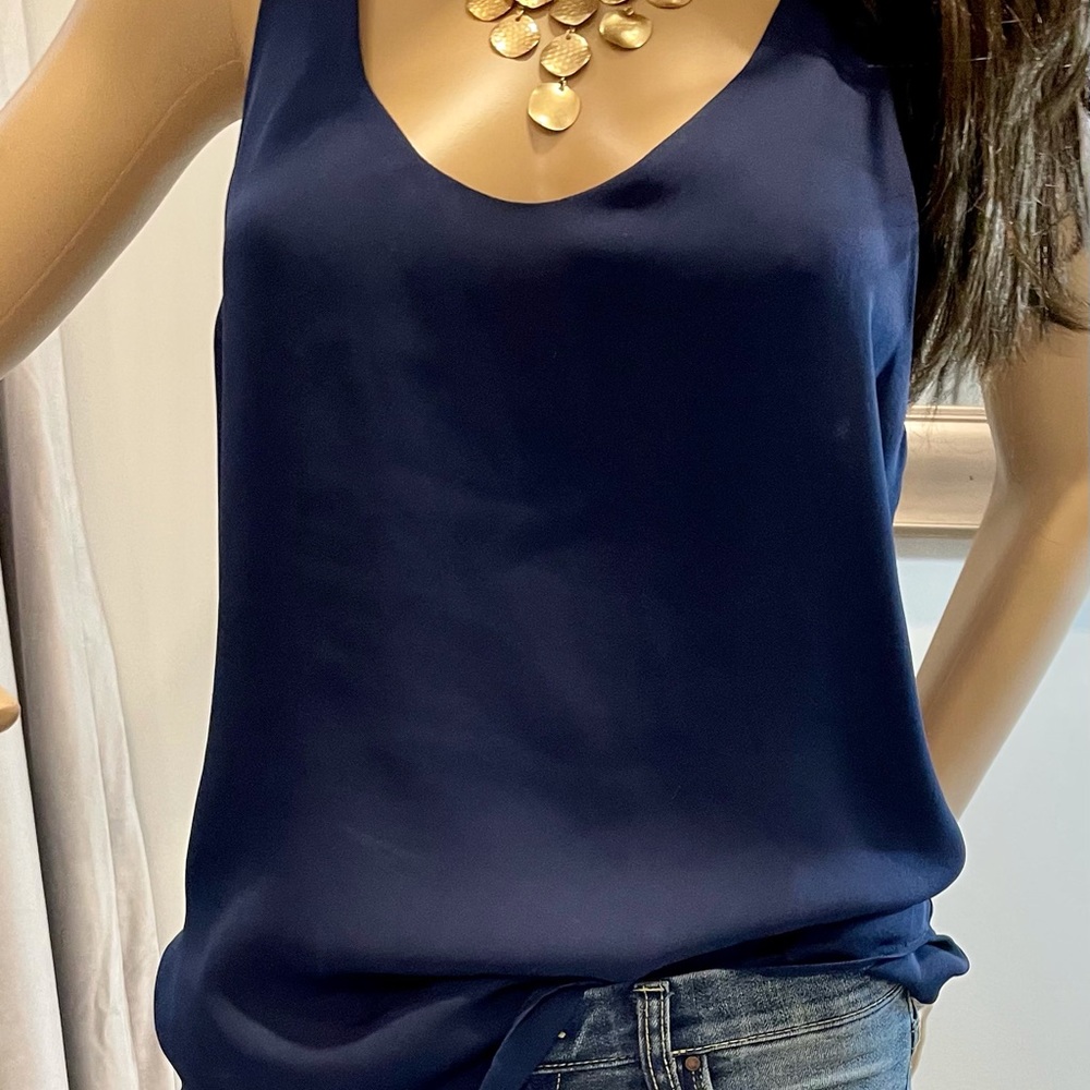 Parker small navy blue camisole